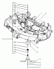 Zerto-Turn Mäher 74176 (Z147) - Toro Z Master Mower, 44" SFS Side Discharge Deck (SN: 230006001 - 230007000) (2003) Ersatzteile DECK SPINDLE ASSEMBLY