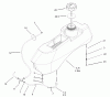 Zerto-Turn Mäher 74176 (Z147) - Toro Z Master Mower, 44" SFS Side Discharge Deck (SN: 230006001 - 230007000) (2003) Ersatzteile FUEL SYSTEM ASSEMBLY