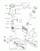 Zerto-Turn Mäher 74176 (Z147) - Toro Z Master Mower, 44" SFS Side Discharge Deck (SN: 230006001 - 230007000) (2003) Ersatzteile LUBRICATION EQUIPMENT ASSEMBLY KAWASAKI FH500V-ES10