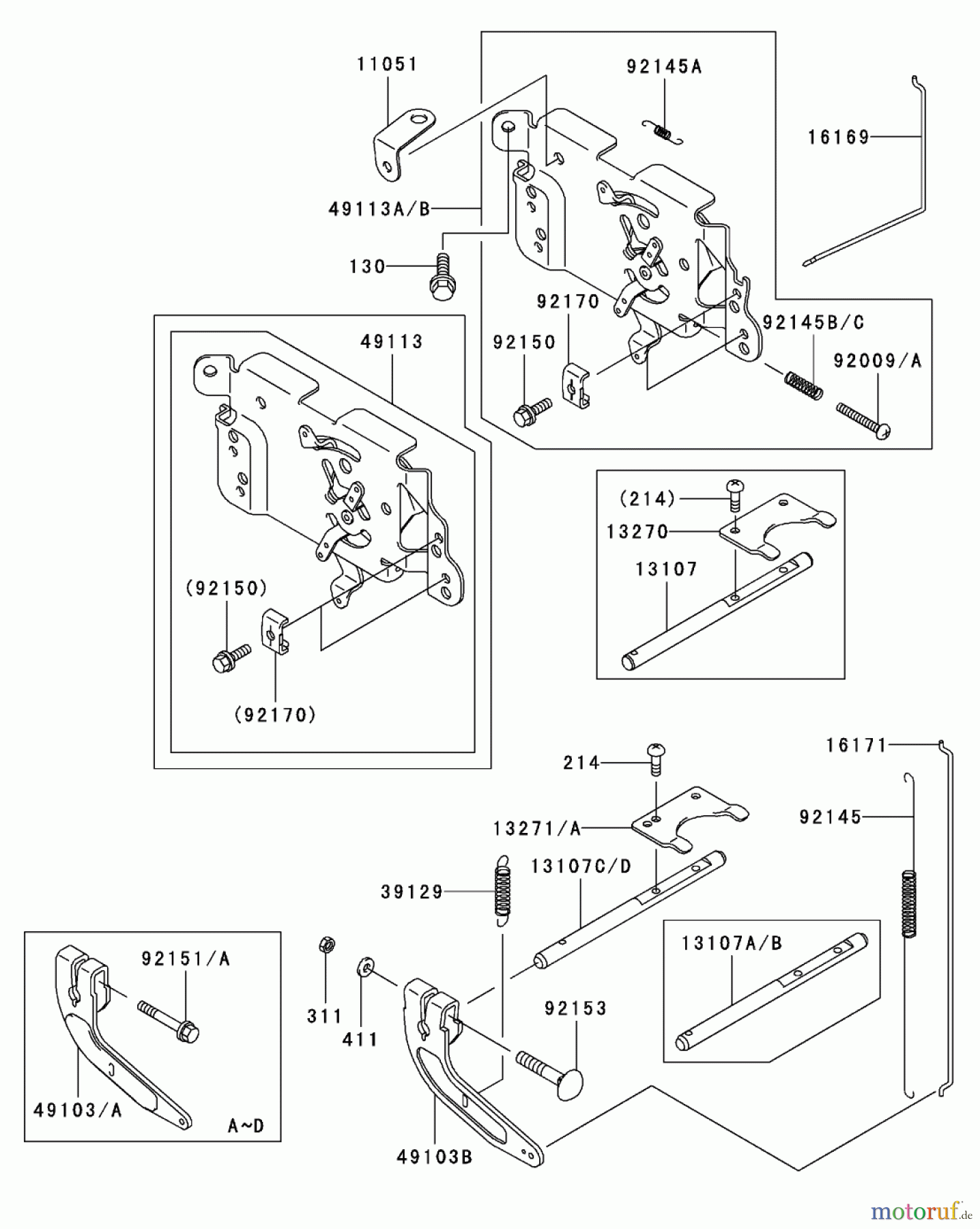  Zerto-Turn Mäher 74176 (Z147) - Toro Z Master Mower, 44