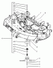 Zerto-Turn Mäher 74176TE (Z147) - Toro Z Master Mower, 112cm SFS Side Discharge Deck (SN: 230000001 - 230006000) (2003) Ersatzteile DECK SPINDLE ASSEMBLY