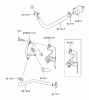 Zerto-Turn Mäher 74176TE (Z147) - Toro Z Master Mower, 112cm SFS Side Discharge Deck (SN: 230000001 - 230006000) (2003) Ersatzteile FUEL TANK/FUEL VALVE ASSEMBLY KAWASAKI FH500V-ES10