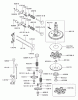 Zerto-Turn Mäher 74176TE (Z147) - Toro Z Master Mower, 112cm SFS Side Discharge Deck (SN: 230000001 - 230006000) (2003) Ersatzteile VALVE/CAMSHAFT ASSEMBLY KAWASAKI FH500V-ES10