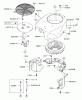 Zerto-Turn Mäher 74176TE (Z147) - Toro Z Master Mower, 112cm SFS Side Discharge Deck (SN: 230006001 - 230007000) (2003) Ersatzteile COOLING EQUIPMENT ASSEMBLY KAWASAKI FH500V-ES10