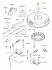 Zerto-Turn Mäher 74176TE (Z147) - Toro Z Master Mower, 112cm SFS Side Discharge Deck (SN: 230006001 - 230007000) (2003) Ersatzteile ELECTRIC EQUIPMENT ASSEMBLY KAWASAKI FH500V-ES10