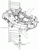 Zerto-Turn Mäher 74176TE (Z147) - Toro Z Master Mower, 112cm SFS Side Discharge Deck (SN: 230007001 - 230999999) (2003) Ersatzteile DECK SPINDLE ASSEMBLY