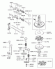 Zerto-Turn Mäher 74176TE (Z147) - Toro Z Master Mower, 112cm SFS Side Discharge Deck (SN: 230007001 - 230999999) (2003) Ersatzteile VALVE/CAMSHAFT ASSEMBLY KAWASAKI FH500V-ES10