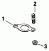 Zerto-Turn Mäher 74177 (Z150) - Toro Z Master Mower, 44" SFS Side Discharge Deck (SN: 210000001 - 210999999) (2001) Ersatzteile EXHAUST ASSEMBLY