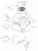 Zerto-Turn Mäher 74177 (Z150) - Toro Z Master Mower, 44" SFS Side Discharge Deck (SN: 230007001 - 230999999) (2003) Ersatzteile BLOWER ASSEMBLY KOHLER CV20S PRO 65593