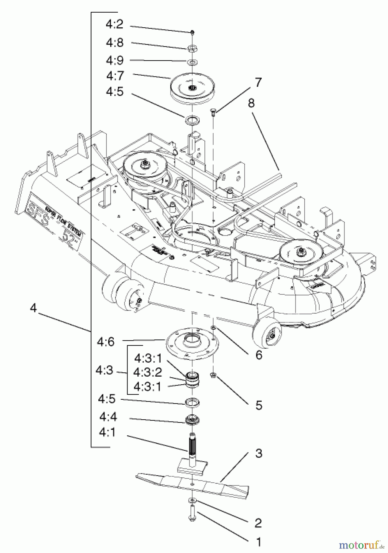  Zerto-Turn Mäher 74178 (Z150) - Toro Z Master Mower, 52