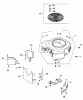 Zerto-Turn Mäher 74178 (Z150) - Toro Z Master Mower, 52" SFS Side Discharge Deck (SN: 210000001 - 210999999) (2001) Ersatzteile BLOWER HOUSING & BAFFLES ASSEMBLY