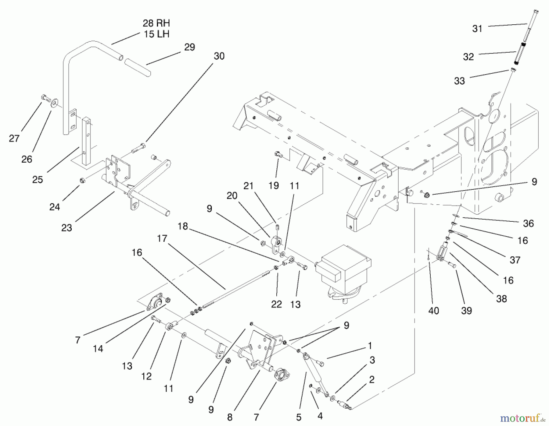  Zerto-Turn Mäher 74178 (Z150) - Toro Z Master Mower, 52