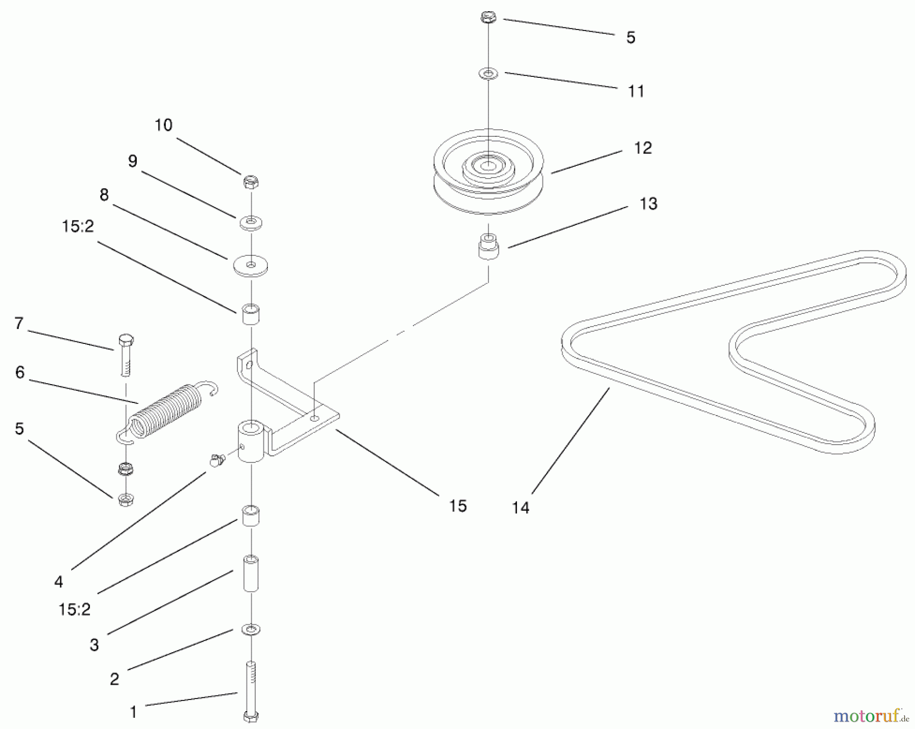  Zerto-Turn Mäher 74178 (Z150) - Toro Z Master Mower, 52