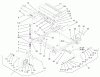 Zerto-Turn Mäher 74178 (Z150) - Toro Z Master Mower, 52" SFS Side Discharge Deck (SN: 220000001 - 220000312) (2002) Ersatzteile FRONT FRAME ASSEMBLY