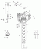 Zerto-Turn Mäher 74178 (Z150) - Toro Z Master Mower, 52" SFS Side Discharge Deck (SN: 230000001 - 230005000) (2003) Ersatzteile GROUP 2-CRANKCASE ASSEMBLY KOHLER CV20S-PS65585