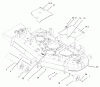 Zerto-Turn Mäher 74178 (Z150) - Toro Z Master Mower, 52" SFS Side Discharge Deck (SN: 230006001 - 230007000) (2003) Ersatzteile DECK AND WHEEL GAGE ASSEMBLY