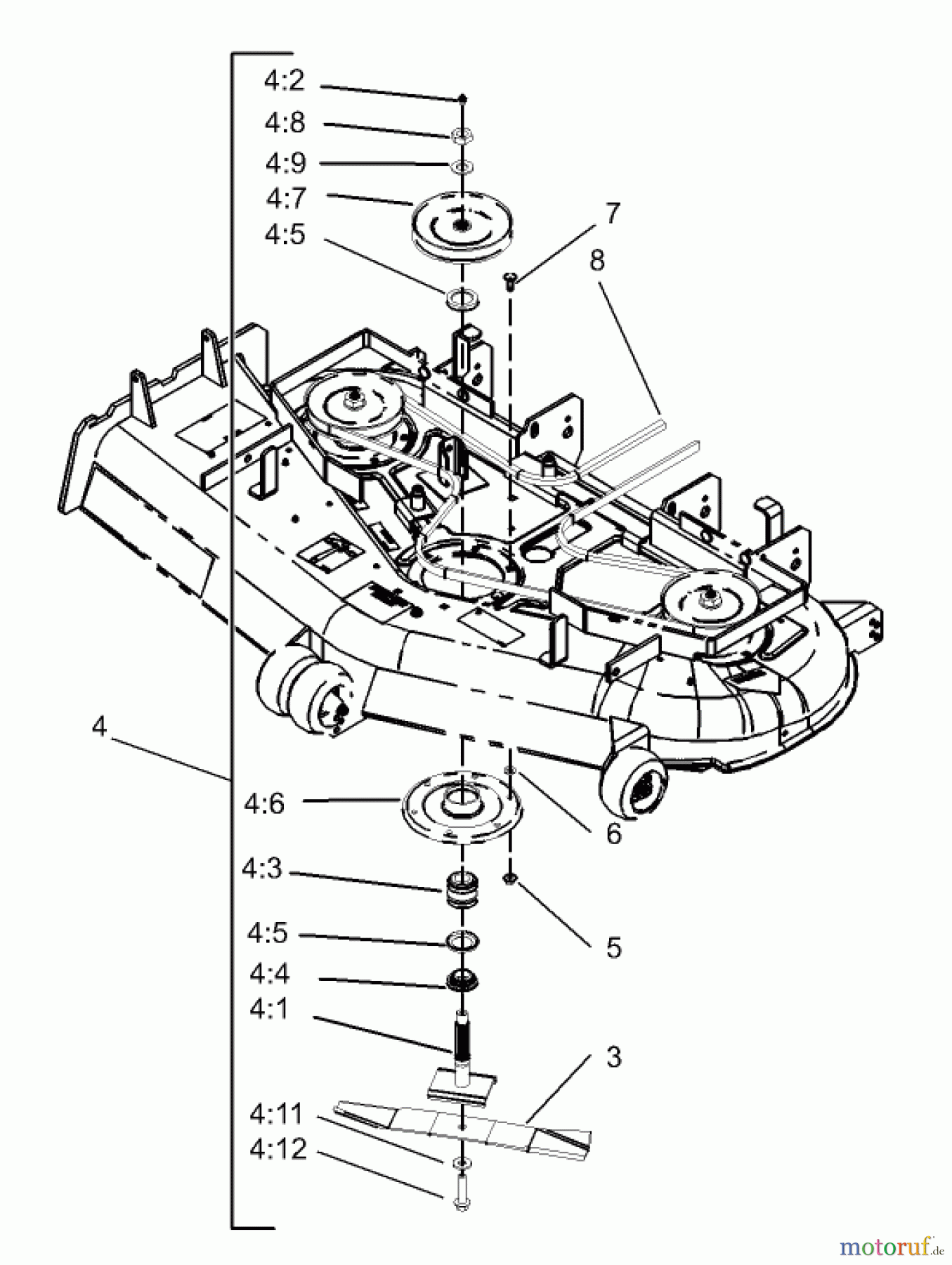  Zerto-Turn Mäher 74178 (Z150) - Toro Z Master Mower, 52