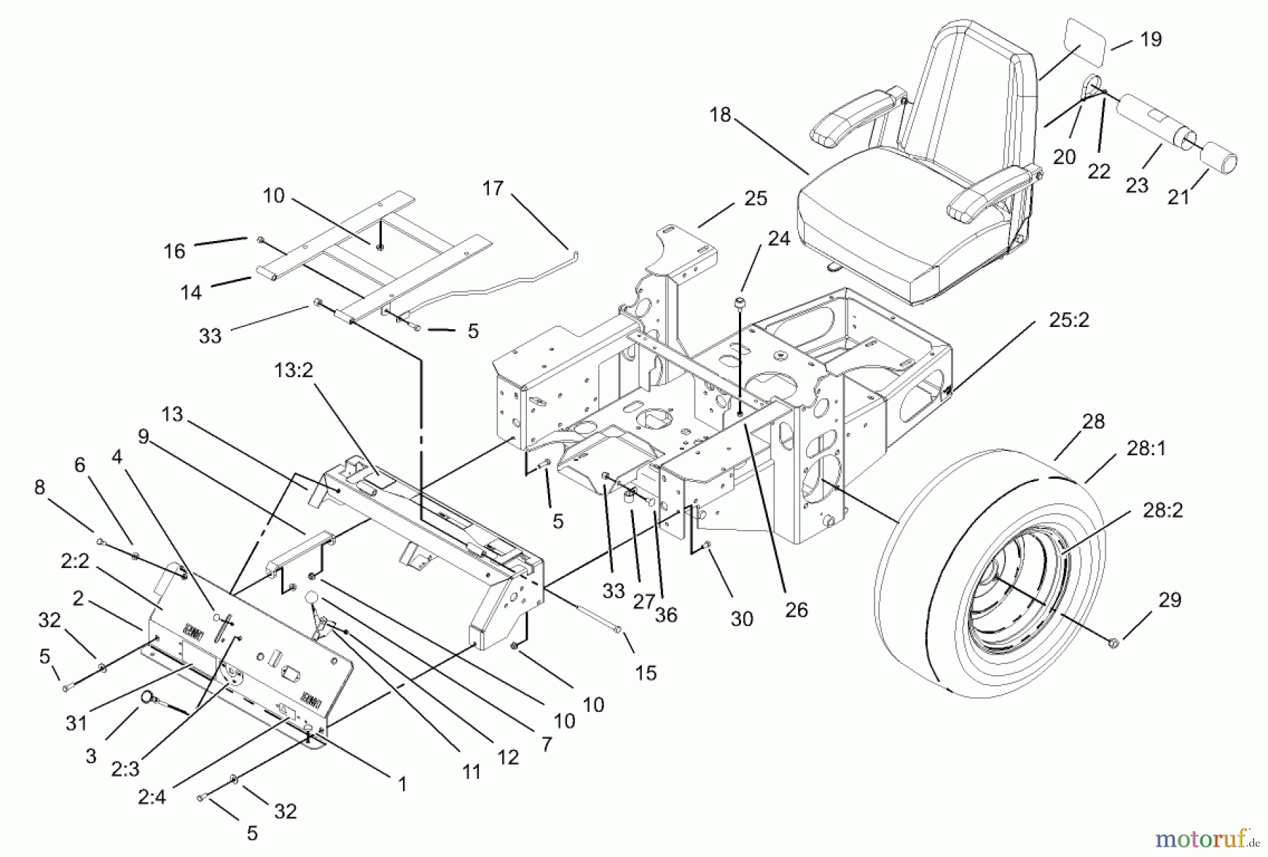  Zerto-Turn Mäher 74178 (Z150) - Toro Z Master Mower, 52