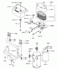 Zerto-Turn Mäher 74179 (Z149) - Toro Z Master Mower, 52" SFS Side Discharge Deck (SN: 210000001 - 210999999) (2001) Ersatzteile AIR-FILTER/MUFFLER ASSEMBLY KAWASAKI FH601V-S07