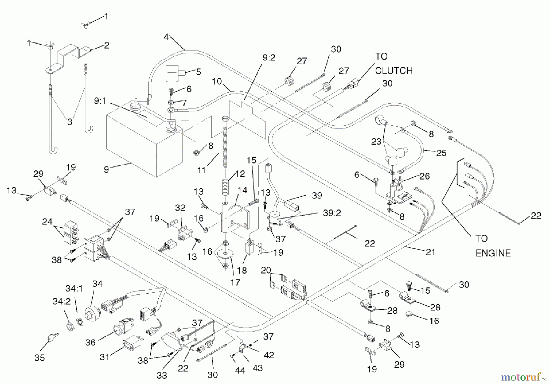  Zerto-Turn Mäher 74179 (Z149) - Toro Z Master Mower, 52