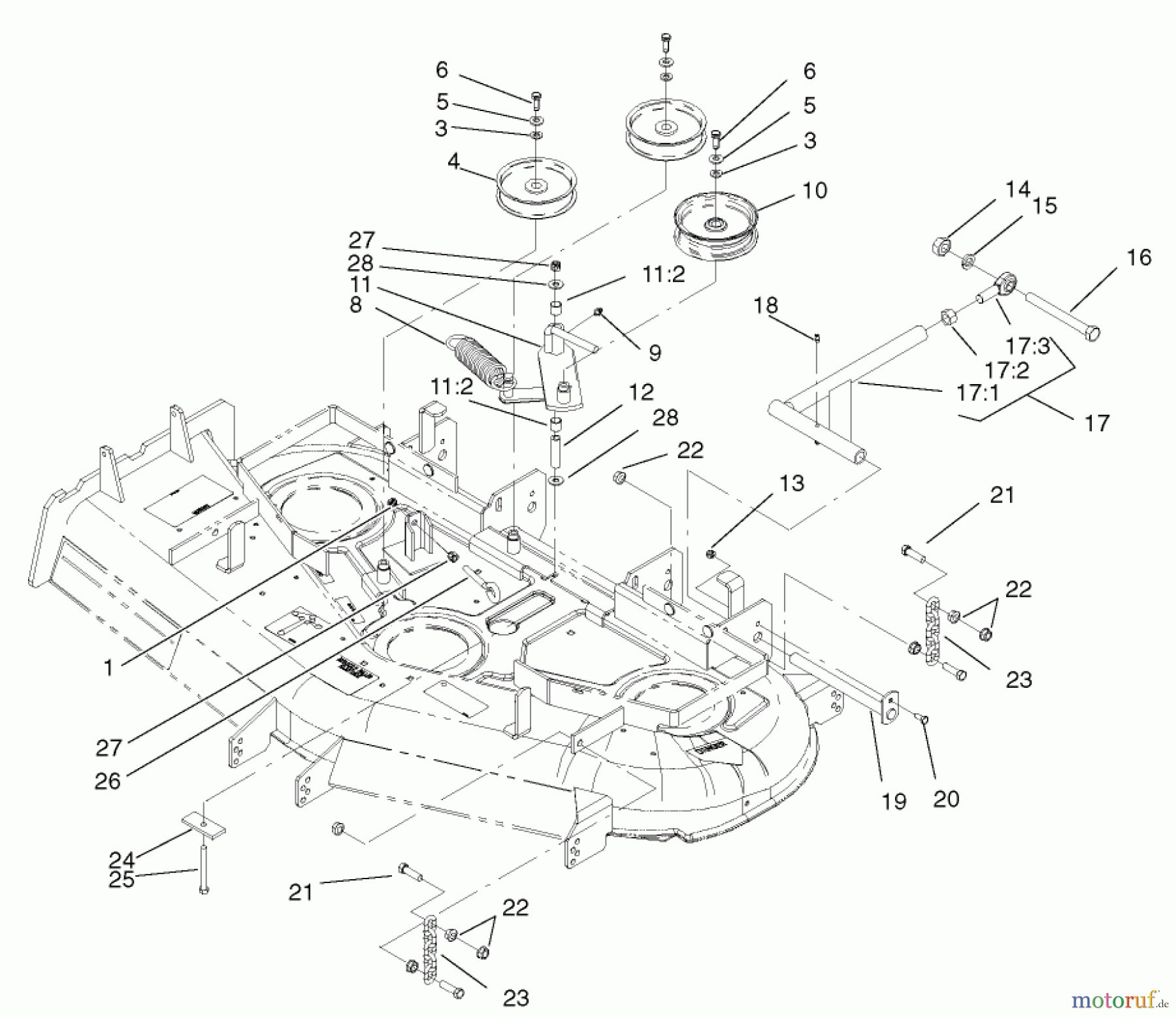  Zerto-Turn Mäher 74179 (Z149) - Toro Z Master Mower, 52