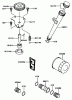 Zerto-Turn Mäher 74179 (Z149) - Toro Z Master Mower, 52" SFS Side Discharge Deck (SN: 220000389 - 220010042) (2002) Ersatzteile LUBRICATION-EQUIPMENT ASSEMBLY KAWASAKI FH601V-CS06