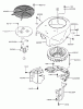 Zerto-Turn Mäher 74179 (Z149) - Toro Z Master Mower, 52" SFS Side Discharge Deck (SN: 220010043 - 220999999) (2002) Ersatzteile COOLING EQUIPMENT ASSEMBLY-KAWASAKI FH601V-AS23