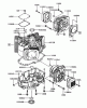 Zerto-Turn Mäher 74179 (Z149) - Toro Z Master Mower, 52" SFS Side Discharge Deck (SN: 220010043 - 220999999) (2002) Ersatzteile CYLINDER/CRANKCASE ASSEMBLY-KAWASAKI FH601V-AS23