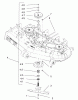 Zerto-Turn Mäher 74179 (Z149) - Toro Z Master Mower, 52" SFS Side Discharge Deck (SN: 220010043 - 220999999) (2002) Ersatzteile DECK SPINDLE ASSEMBLY