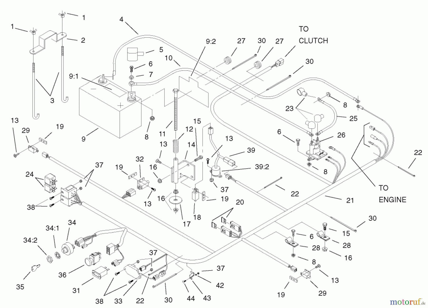  Zerto-Turn Mäher 74179 (Z149) - Toro Z Master Mower, 52