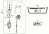 Zerto-Turn Mäher 74179 (Z149) - Toro Z Master Mower, 52" SFS Side Discharge Deck (SN: 220010043 - 220999999) (2002) Ersatzteile STARTER/DECAL-KAWASAKI FH601V-AS23