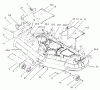 Zerto-Turn Mäher 74179 (Z149) - Toro Z Master Mower, 52" SFS Side Discharge Deck (SN: 230005001 - 230006000) (2003) Ersatzteile DECK ASSEMBLY