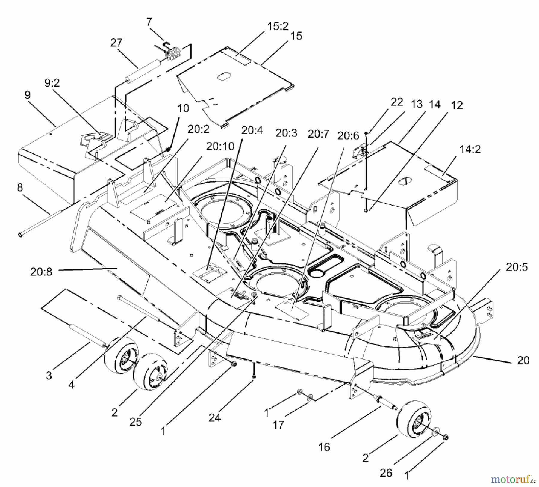  Zerto-Turn Mäher 74179 (Z149) - Toro Z Master Mower, 52