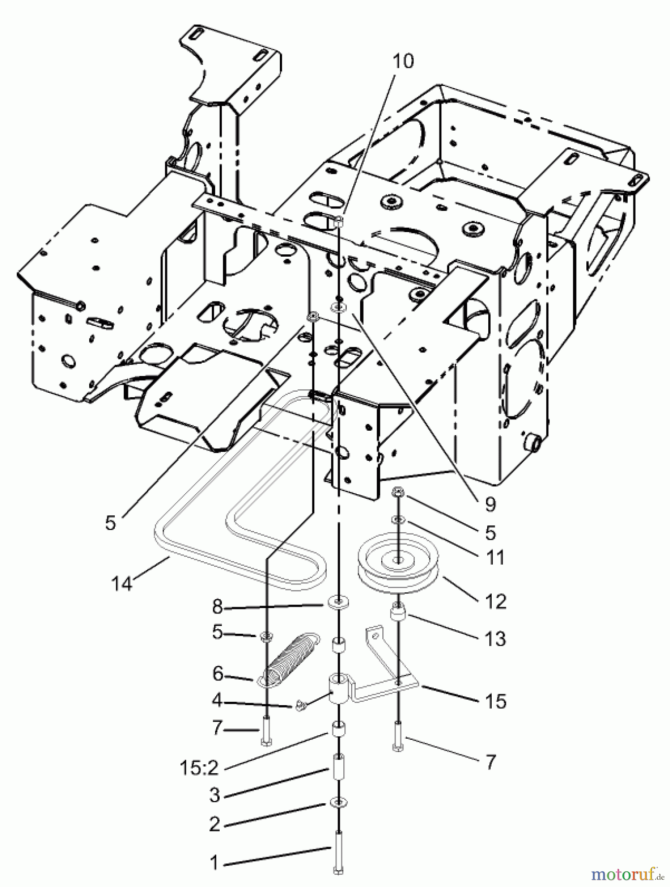  Zerto-Turn Mäher 74179 (Z149) - Toro Z Master Mower, 52