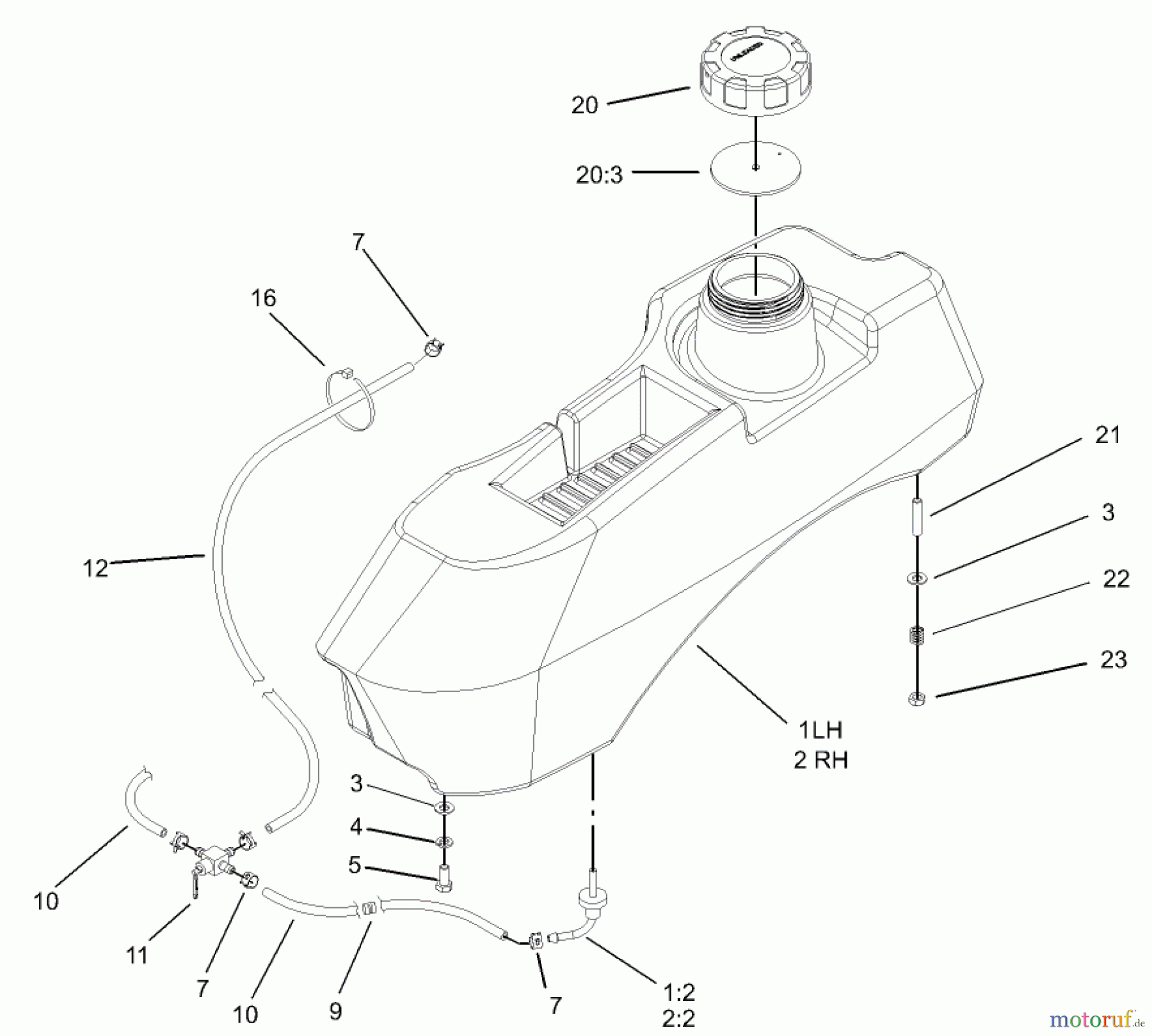  Zerto-Turn Mäher 74179 (Z149) - Toro Z Master Mower, 52