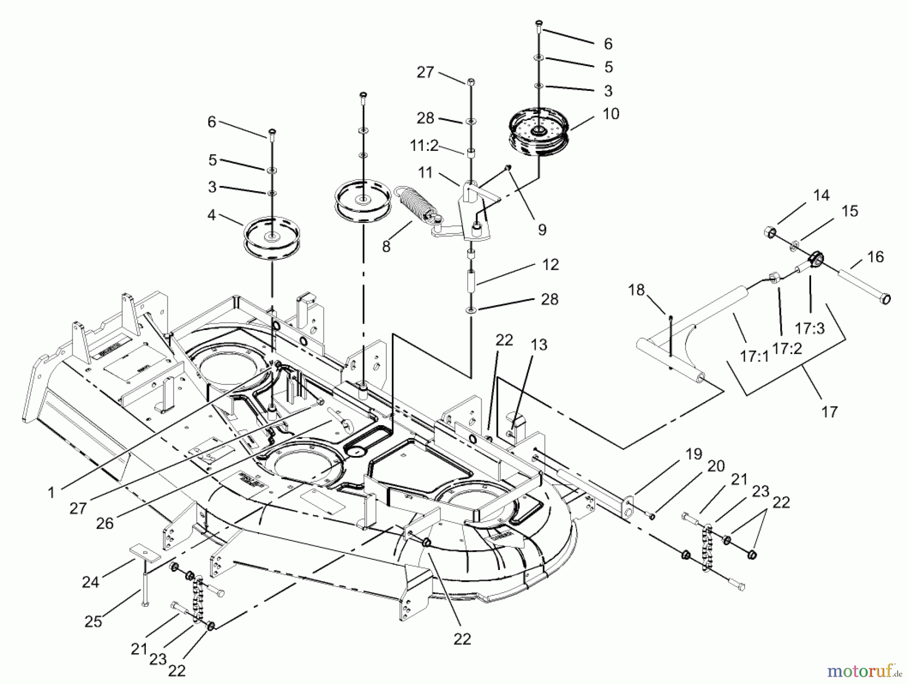  Zerto-Turn Mäher 74179 (Z149) - Toro Z Master Mower, 52