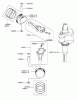 Zerto-Turn Mäher 74179 (Z149) - Toro Z Master Mower, 52" SFS Side Discharge Deck (SN: 230006001 - 230007000) (2003) Ersatzteile PISTON/CRANKSHAFT ASSEMBLY KAWASAKI FH601V-DS06