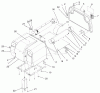 Zerto-Turn Mäher 74187 (Z350) - Toro Z Master 48" Mower and Bag (SN: 200000001 - 200000500) (2000) Ersatzteile BAGGER ASSEMBLY