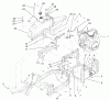 Zerto-Turn Mäher 74187 (Z350) - Toro Z Master 48" Mower and Bag (SN: 200000001 - 200000500) (2000) Ersatzteile ENGINE AND FUEL ASSEMBLY