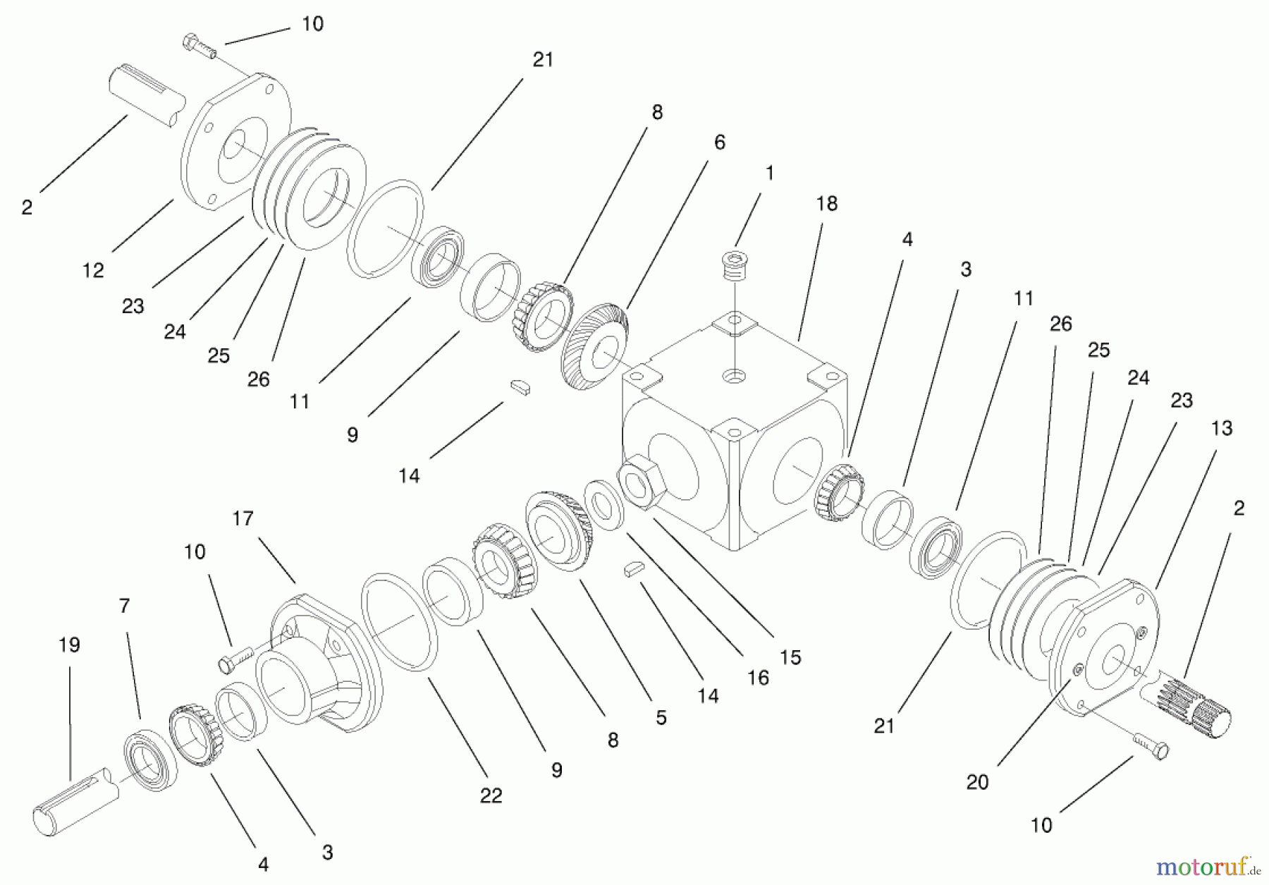  Zerto-Turn Mäher 74187 (Z350) - Toro Z Master 48