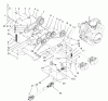 Zerto-Turn Mäher 74187 (Z350) - Toro Z Master 48" Mower and Bag (SN: 200000501 - 200999999) (2000) Ersatzteile PTO AND HYDRO DRIVE ASSEMBLY