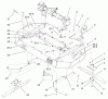 Zerto-Turn Mäher 74189 (Z355) - Toro Z Master 48" Mower and Bag (SN: 200000001 - 200000500) (2000) Ersatzteile DECK ASSEMBLY