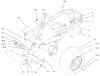 Zerto-Turn Mäher 74189 (Z355) - Toro Z Master 48" Mower and Bag (SN: 200000001 - 200000500) (2000) Ersatzteile TRACTION FRAME ASSEMBLY