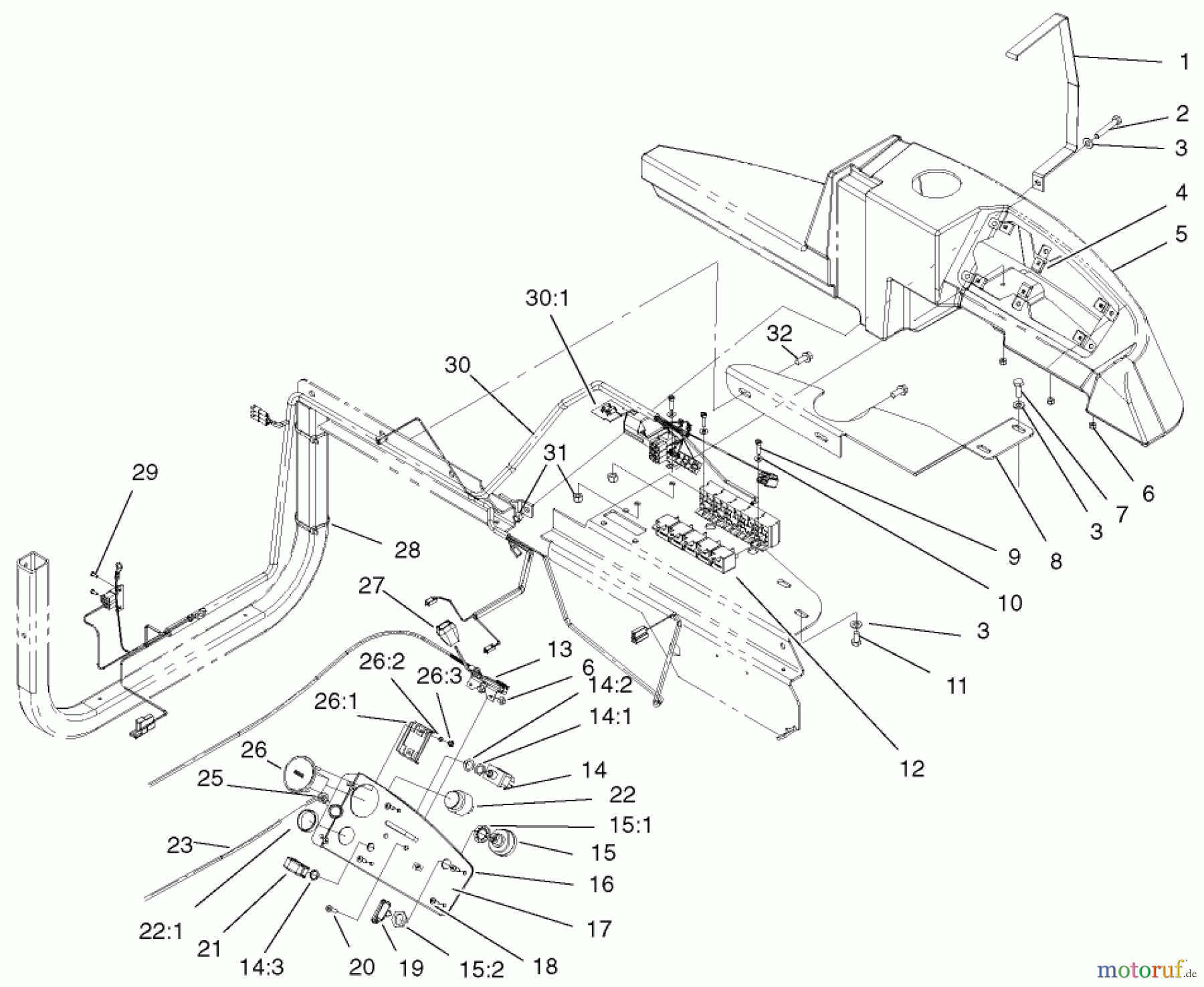  Zerto-Turn Mäher 74189 (Z355) - Toro Z Master 48