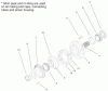 Zerto-Turn Mäher 74189 (Z355) - Toro Z Master 48" Mower and Bag (SN: 200000501 - 200999999) (2000) Ersatzteile PINION ASSEMBLY NO. 100-7755