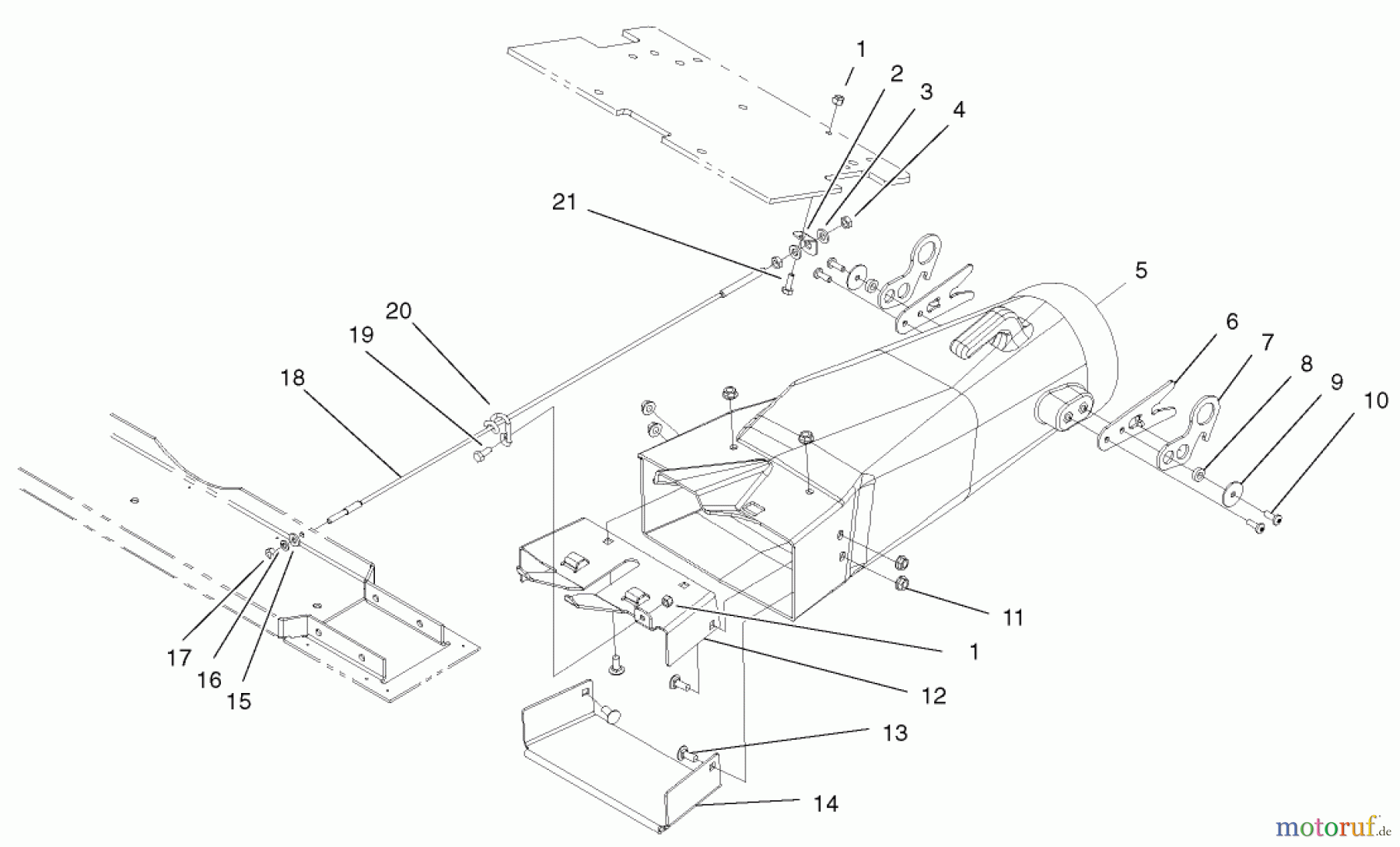  Zerto-Turn Mäher 74189 (Z355) - Toro Z Master 48