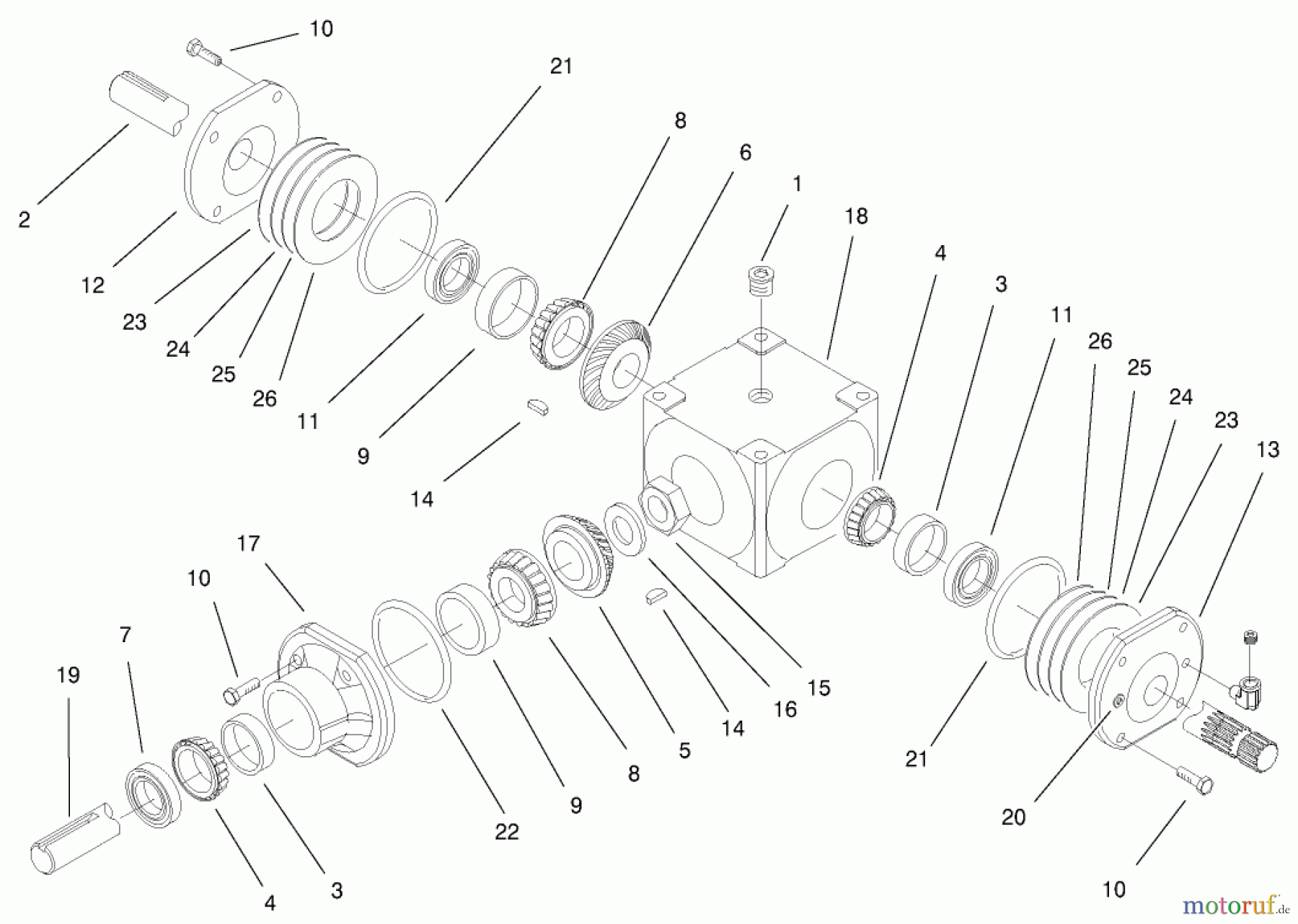  Zerto-Turn Mäher 74189 (Z355) - Toro Z Master 48