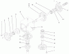 Zerto-Turn Mäher 74191 (Z320) - Toro Z Master 122cm Mower and Bagger (SN: 890001 - 890159) (1998) Ersatzteile GEAR BOX ASSEMBLY NO. 94-4641