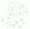 Zerto-Turn Mäher 74191 (Z320) - Toro Z Master 122cm Mower and Bagger (SN: 890160 - 895000) (1998) Ersatzteile GEAR BOX AND COVERS