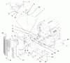 Zerto-Turn Mäher 74191 (Z320) - Toro Z Master 122cm Mower and Bagger (SN: 890160 - 895000) (1998) Ersatzteile HEAT SHIELDS AND EXHAUST